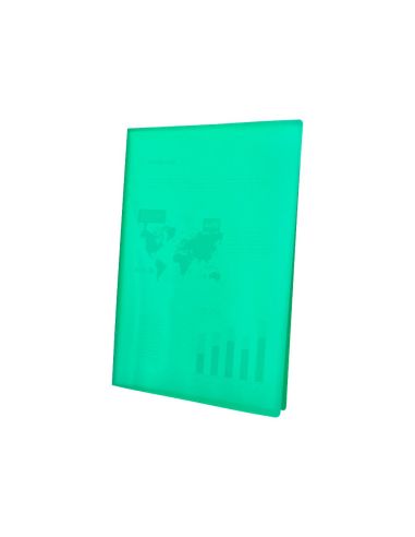 Carpeta Liderpapel Escaparate 60 Fundas Polipropileno Din A4 Verde Translucido|Libreriasalesiana