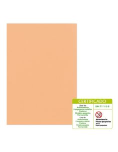 Goma Eva 60 X 40 Cm 2 Mm Modelo Liso Beige