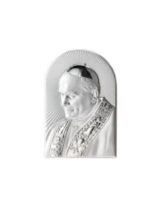 Cuadro Arco Plata 9X13 Cm Juan Pablo Ii