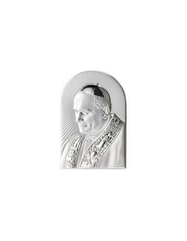 Cuadro Arco Plata 9X13 Cm Juan Pablo Ii