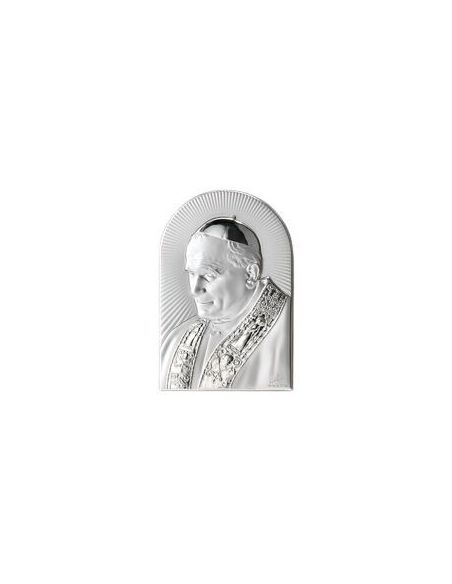 Cuadro Arco Plata 9X13 Cm Juan Pablo Ii