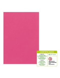 Goma Eva 60 X 40 Cm 2 Mm Modelo Liso Fucsia
