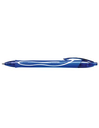 Boligrafo Azul Bic Gelocity Quick Dry Retractil Tinta Gel Punta De 0,7 Mm