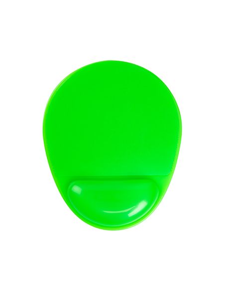 Alfombrilla Para Raton Q-Connect Reposamuñecas De Gel Pvc Color Verde 210X245X20 Mm