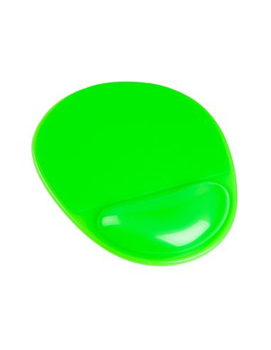 Alfombrilla Para Raton Q-Connect Reposamuñecas De Gel Pvc Color Verde 210X245X20 Mm