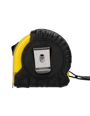Flexometro Q-Connect Con Freno Material Antichoque 25 Mm De Ancho Longitud 8 Mt