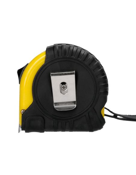 Flexometro Q-Connect Con Freno Material Antichoque 25 Mm De Ancho Longitud 8 Mt
