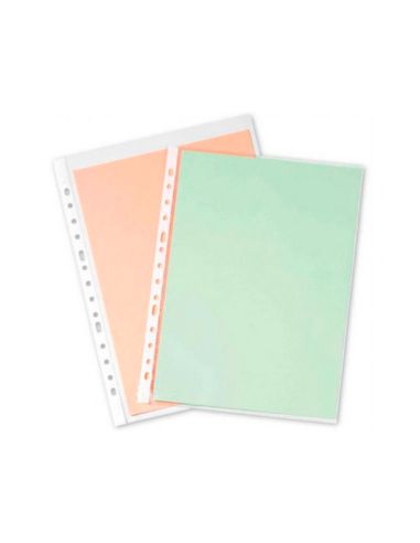Funda Multitaladro Q-Connect Folio 80 Mc Piel De Naranja Caja De 1400 Unidades