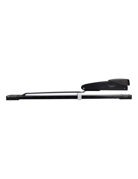 Grapadora Q-Connect Kf02292 Metalica Brazo Largo Capacidad 20 Hojas Usa Grapas 24/6 Y 26/6 Color Negro