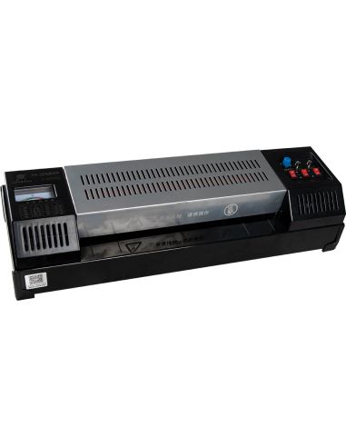Plastificadora Q-Connect Kf16918 Profesional Rugerizada Caliente Din A3 Cuatro Rodillos Hasta 200 Mc