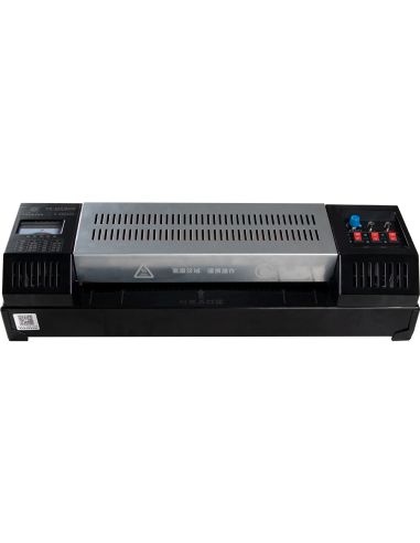 Plastificadora Q-Connect Kf16918 Profesional Rugerizada Caliente Din A3 Cuatro Rodillos Hasta 200 Mc