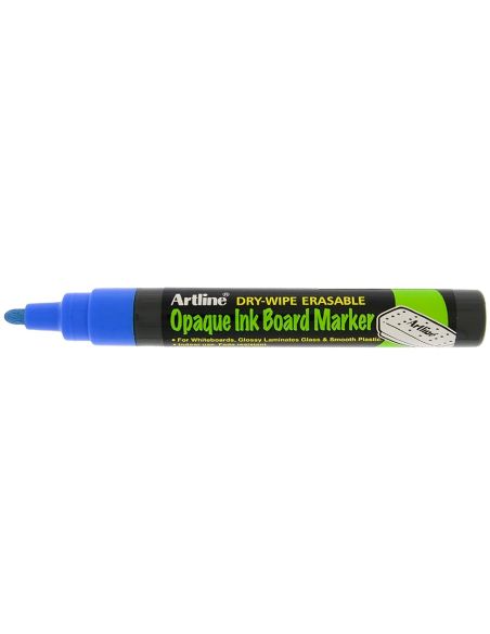 Rotulador Artline Pizarra Epd-4 Color Azul Opaque Ink Board Punta Redonda 2 Mm