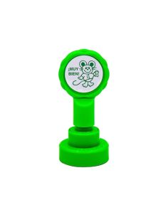 Sello Artline Emoticono Muy Bien Color Verde 22 Mm Diametro 2
