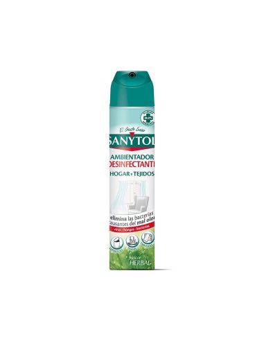 Ambientador Sanytol Desinfectante Para Hogar Y Tejidos Spray Bote De 300 Ml