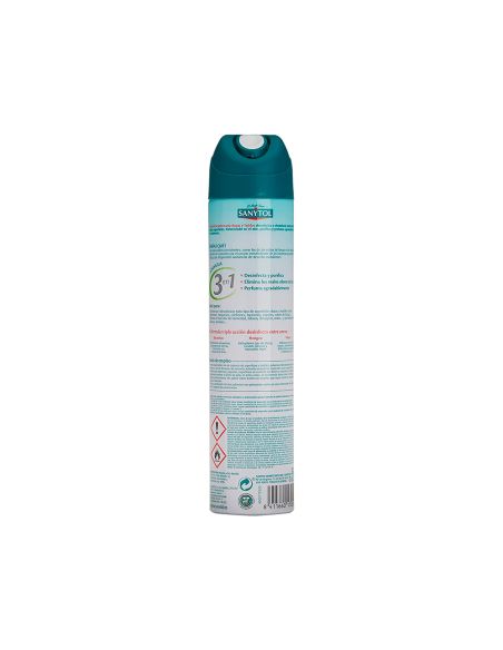 Ambientador Sanytol Desinfectante Para Hogar Y Tejidos Spray Bote De 300 Ml