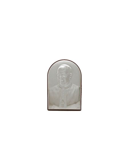 Cuadro Arco Plata 9X13 Cm Papa Francisco