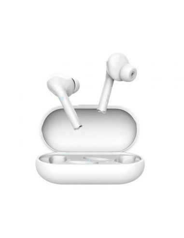 Auricular Trust Nika Inalambrico Bluetooth Con Estuche De Carga Color Blanco