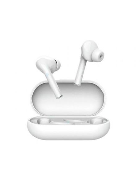 Auricular Trust Nika Inalambrico Bluetooth Con Estuche De Carga Color Blanco