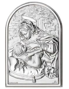 Cuadro Arco Plata 9X13 Cm Maternidad 2677