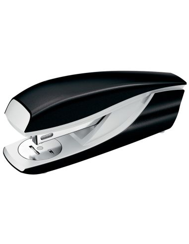 Grapadora Petrus 635 Wow Negra Metalizada Capacidad 30 Hojas