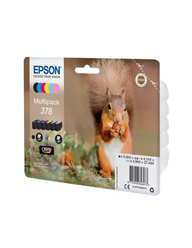 Ink-Jet Epson 378 Expression Home Xp-8605 / 15000 / 8500 Negro Amarillo Cian Magenta Cian Claro Magenta Claro 360
