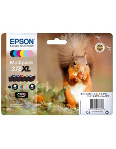 Ink-Jet Epson 378 Xl Expression Home Xp-8605 / 15000 / 8500 Negro Amarillo Cian Magenta Cian Claro 2
