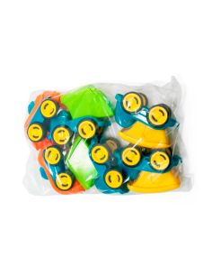 Juego Miniland Set De 12 Minimobiles Contenido Surtido 370X280X100 Mm