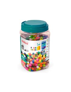 Juego Miniland Surtido De 1000 Cubos De 1 Cm Para Apoyar Conceptos Matematicos 125X215X125 Mm