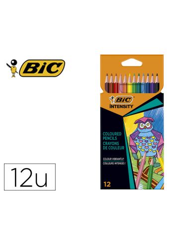 Lapices De Colores Intensity Caja De 12 Unidades Colores Surtidos