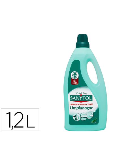 Limpiador Desinfectante Sanytol Limpiahogar Multisuperficies Bote De 1200 Ml