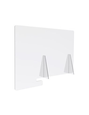 Pantalla De Proteccion Archivo 2000 Sobremesa Metacrilato Transparente 1000X750 Mm