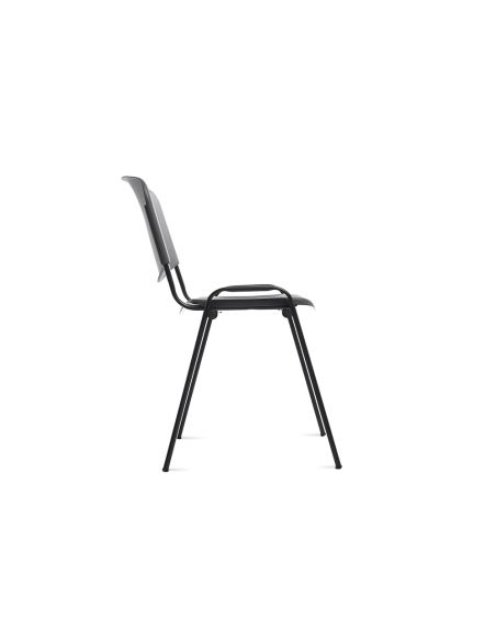 Silla Rocada Confidente Estructura Metalica Respaldo Y Asiento En Polimero Color Gris