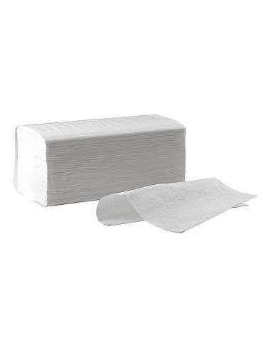 Toalla De Papel Secamanos Dahi Z Ecopasta 2 Capas Caja Con 20 Paquetes De 200 Unidades