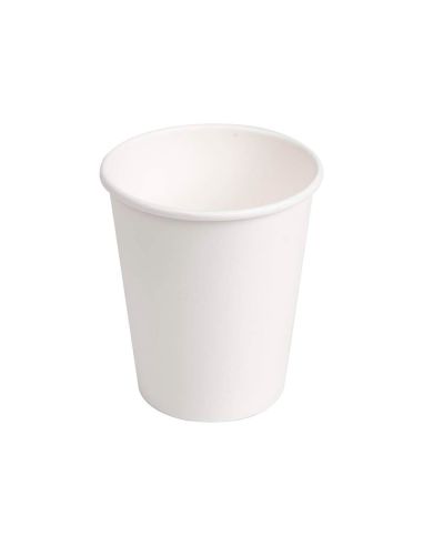 Vaso Termico De Carton Blanco 290 Cc Paquete De 50 Unidades