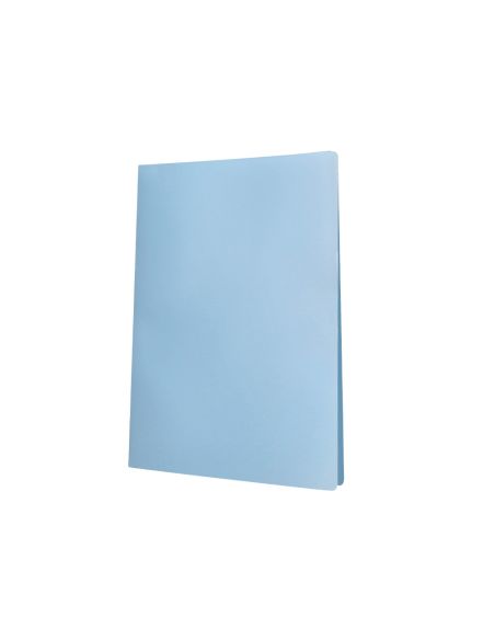 Carpeta Liderpapel Escaparate 80 Fundas Polipropileno Din A4 Celeste Opaco