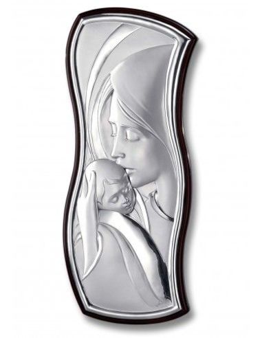 Cuadro Pergamino Maternidad Plata 5,5X13