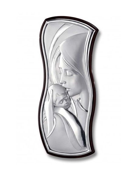 Cuadro Pergamino Maternidad Plata 5,5X13