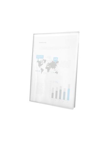 Carpeta Liderpapel Escaparate 80 Fundas Polipropileno Din A4 Transparente