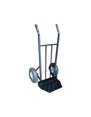 Carretilla Portapaquetes Q-Connect Con Ruedas Carga 250 Kg 1250X556X625 Mm