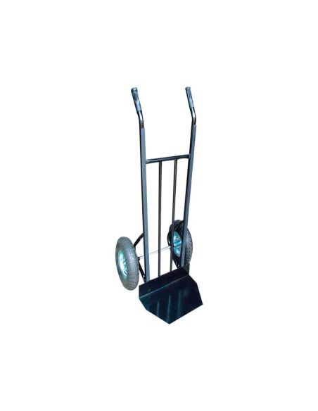 Carretilla Portapaquetes Q-Connect Con Ruedas Carga 250 Kg 1250X556X625 Mm
