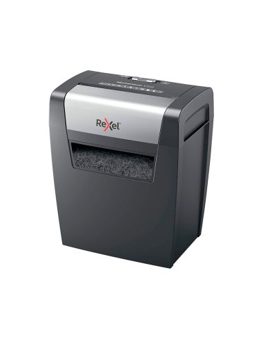 Destructora De Documentos Rexel Momentum X308 Capacidad De Corte 8 Hojas Destruye Grapas Y Clips 15 Litros