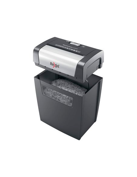 Destructora De Documentos Rexel Momentum X308 Capacidad De Corte 8 Hojas Destruye Grapas Y Clips 15 Litros