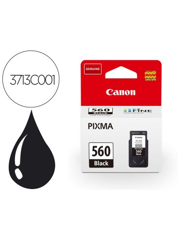 Ink-Jet Canon 560 Pixma Ts5350 / Ts5351 / Ts5352 / Ts5353 Negro 180 Paginas