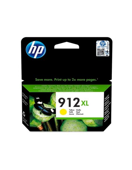 Ink-Jet Hp 912 Xl Officejet 8010 / 8020 / 8035 Amarillo 825 Pag