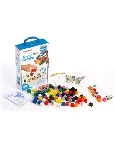 Juego Miniland Activity Cubos Para Juegos Matematicos 350X230X85 Mm