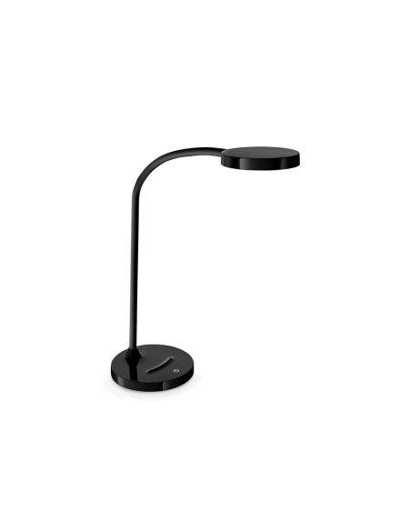 Lampara De Escritorio Cep Led 5,46W 300Lm Brillo Regulable Cabeza Orientable Negro