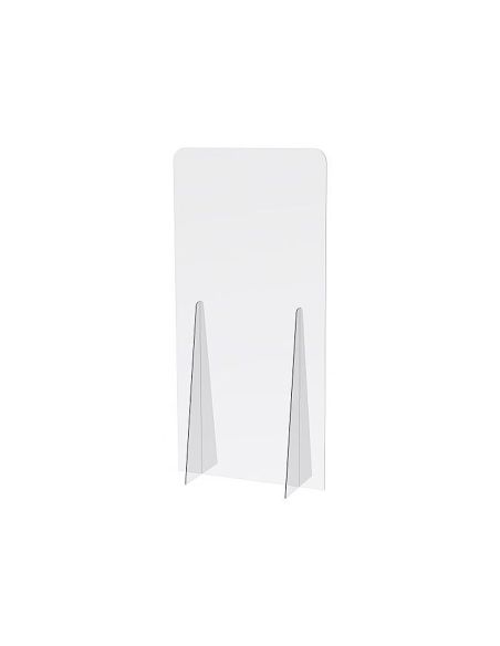 Pantalla De Proteccion Archivo 2000 De Pie Metacrilato Transparente 750X1400 Mm
