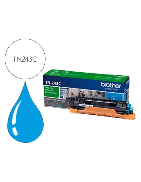 Toner Brother Tn243C Dcp-L3510Cdw / Hl- L3270Cdw / Mfc-L3710Cw Cian 1000 Paginas