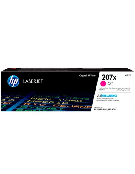 Toner Hp 207X Color Laserjet Pro M282Nw / M283Fdn / M283Fdw Magenta 2.450 Paginas