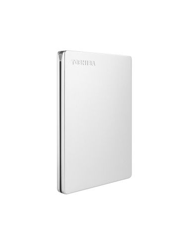 Disco Duro Externo Toshiba Canvio Slim Hdd 2,50" 5.000 Mbit/S Usb 3.0 2 Tb Color Blanco